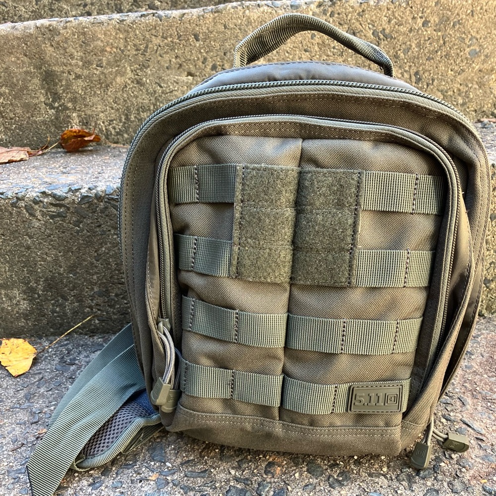 NEW 5.11 Tactical Rush Moab 6 Sling Pack 11L - Ranger Green
